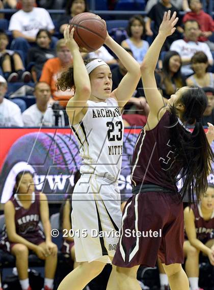 Thumbnail 2 in Mark Keppel vs. Archbishop Mitty (CIF State D2 Final) photogallery.