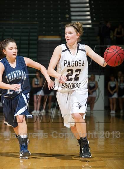 Thumbnail 1 in Trinidad vs. Pagosa Springs (CHSAA 3A Consolation Semifinal) photogallery.