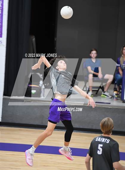 Thumbnail 2 in Notre Dame Prep @ Northwest Christian (Senior Night) photogallery.