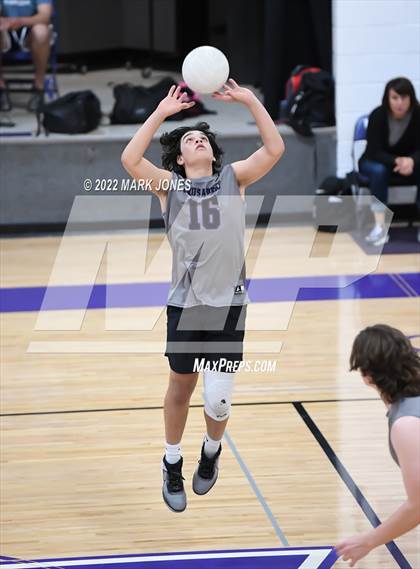 Thumbnail 3 in Notre Dame Prep @ Northwest Christian (Senior Night) photogallery.