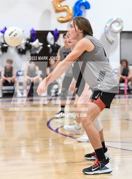 Thumbnail 2 in Notre Dame Prep @ Northwest Christian (Senior Night) photogallery.