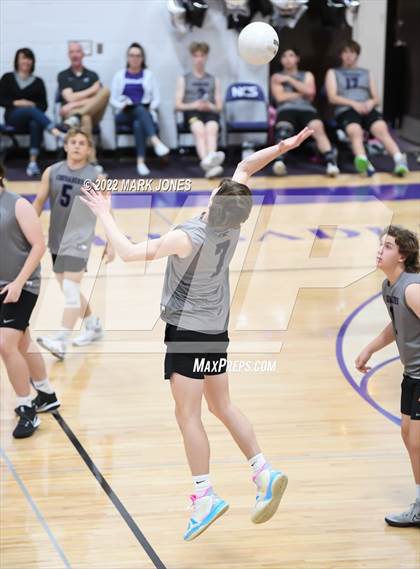 Thumbnail 3 in Notre Dame Prep @ Northwest Christian (Senior Night) photogallery.