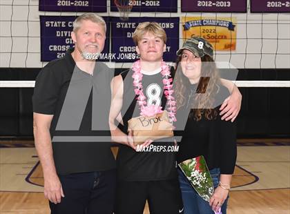 Thumbnail 3 in Notre Dame Prep @ Northwest Christian (Senior Night) photogallery.