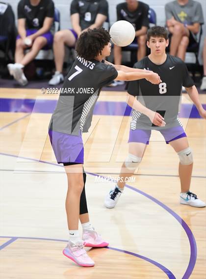 Thumbnail 1 in Notre Dame Prep @ Northwest Christian (Senior Night) photogallery.