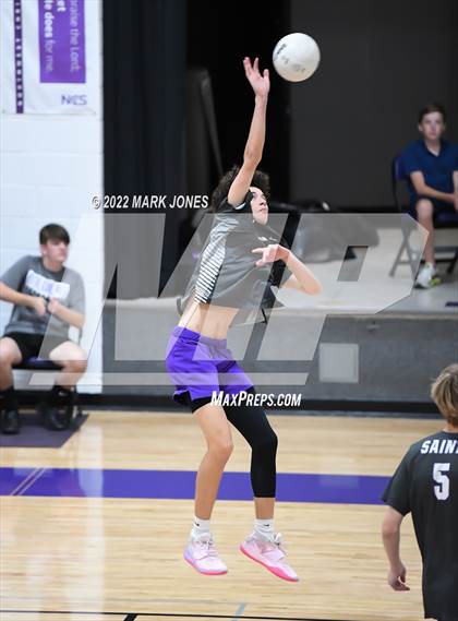Thumbnail 3 in Notre Dame Prep @ Northwest Christian (Senior Night) photogallery.