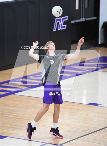 Thumbnail 2 in Notre Dame Prep @ Northwest Christian (Senior Night) photogallery.