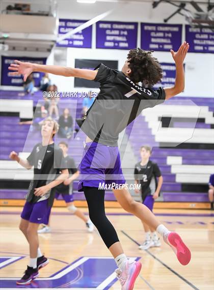 Thumbnail 2 in Notre Dame Prep @ Northwest Christian (Senior Night) photogallery.