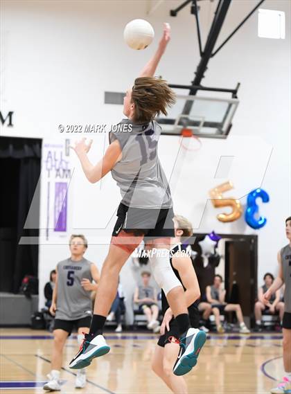 Thumbnail 3 in Notre Dame Prep @ Northwest Christian (Senior Night) photogallery.