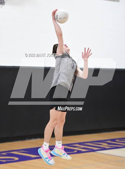 Thumbnail 3 in Notre Dame Prep @ Northwest Christian (Senior Night) photogallery.