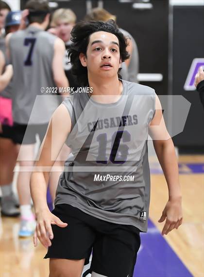 Thumbnail 2 in Notre Dame Prep @ Northwest Christian (Senior Night) photogallery.