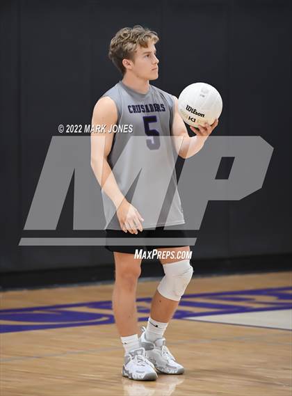 Thumbnail 2 in Notre Dame Prep @ Northwest Christian (Senior Night) photogallery.