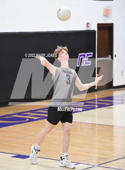Thumbnail 3 in Notre Dame Prep @ Northwest Christian (Senior Night) photogallery.