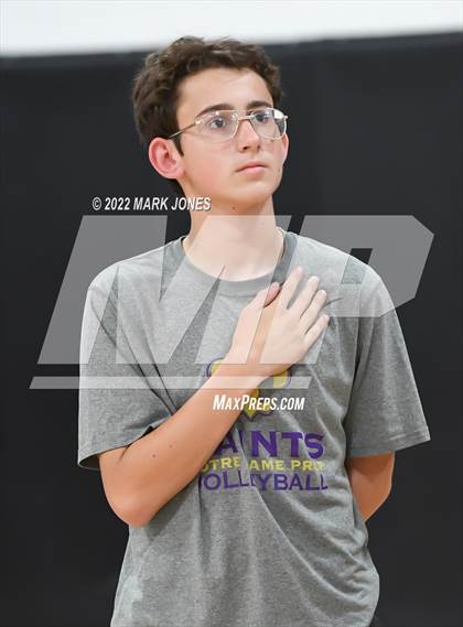 Thumbnail 2 in Notre Dame Prep @ Northwest Christian (Senior Night) photogallery.