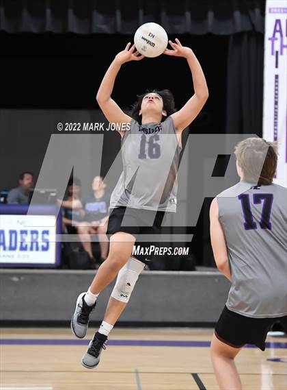 Thumbnail 1 in Notre Dame Prep @ Northwest Christian (Senior Night) photogallery.