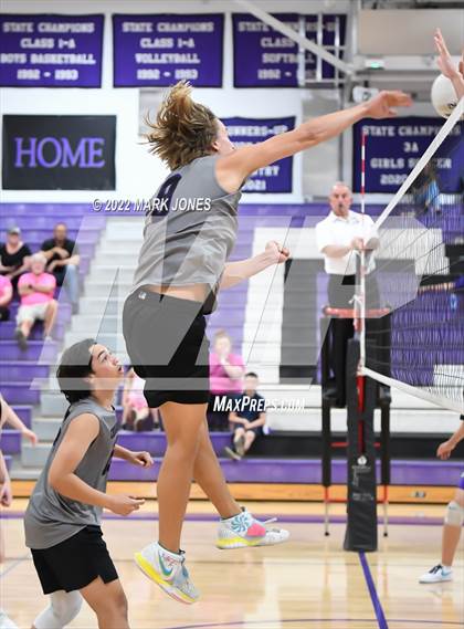 Thumbnail 3 in Notre Dame Prep @ Northwest Christian (Senior Night) photogallery.
