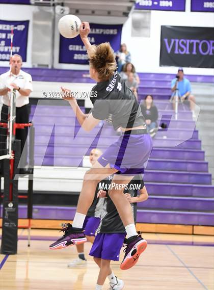 Thumbnail 3 in Notre Dame Prep @ Northwest Christian (Senior Night) photogallery.