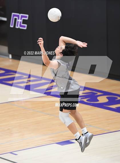 Thumbnail 1 in Notre Dame Prep @ Northwest Christian (Senior Night) photogallery.