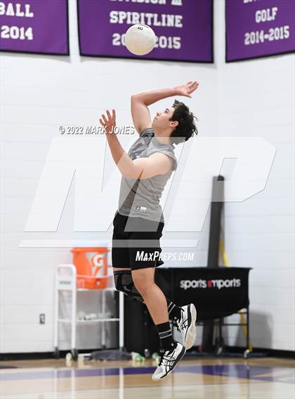 Thumbnail 3 in Notre Dame Prep @ Northwest Christian (Senior Night) photogallery.