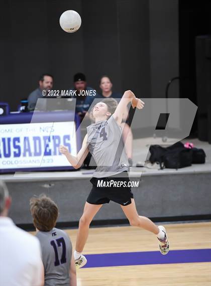 Thumbnail 2 in Notre Dame Prep @ Northwest Christian (Senior Night) photogallery.