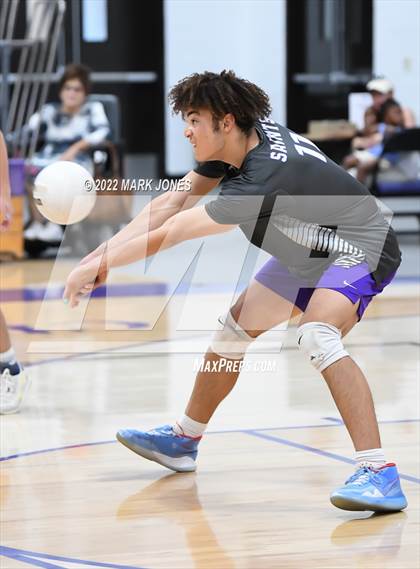 Thumbnail 2 in Notre Dame Prep @ Northwest Christian (Senior Night) photogallery.