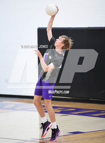 Thumbnail 1 in Notre Dame Prep @ Northwest Christian (Senior Night) photogallery.