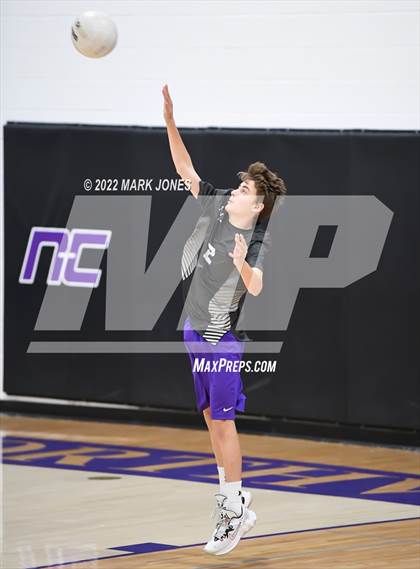 Thumbnail 1 in Notre Dame Prep @ Northwest Christian (Senior Night) photogallery.