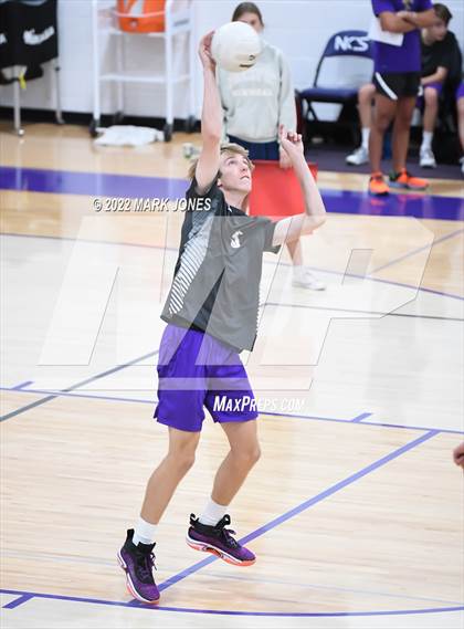 Thumbnail 3 in Notre Dame Prep @ Northwest Christian (Senior Night) photogallery.