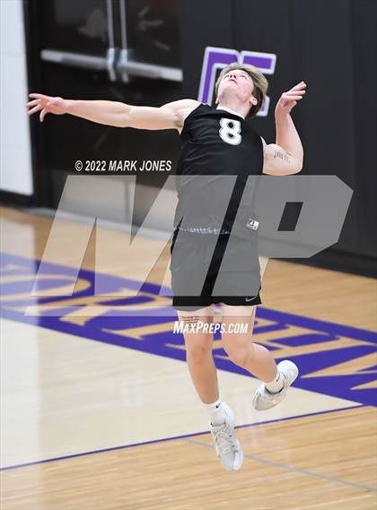 Thumbnail 2 in Notre Dame Prep @ Northwest Christian (Senior Night) photogallery.