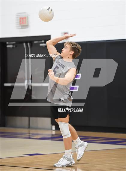 Thumbnail 1 in Notre Dame Prep @ Northwest Christian (Senior Night) photogallery.