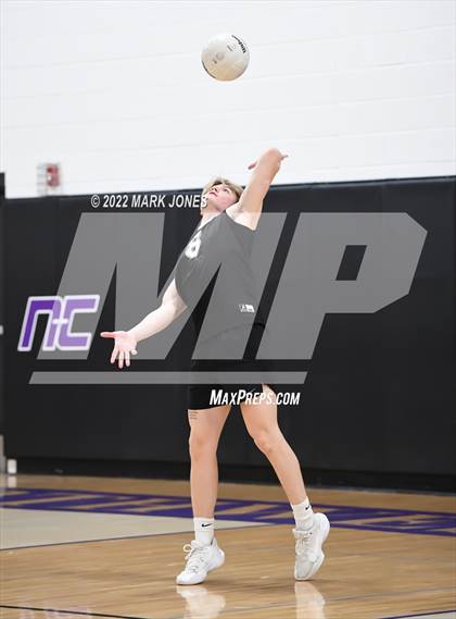 Thumbnail 2 in Notre Dame Prep @ Northwest Christian (Senior Night) photogallery.