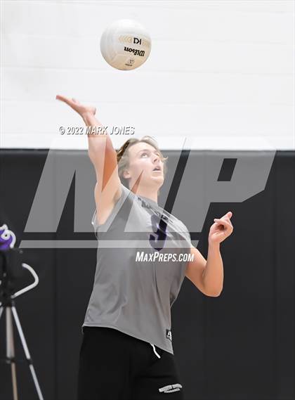 Thumbnail 2 in Notre Dame Prep @ Northwest Christian (Senior Night) photogallery.