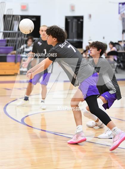 Thumbnail 2 in Notre Dame Prep @ Northwest Christian (Senior Night) photogallery.