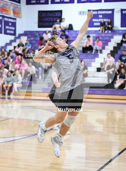 Thumbnail 3 in Notre Dame Prep @ Northwest Christian (Senior Night) photogallery.