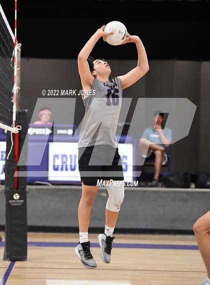 Thumbnail 3 in Notre Dame Prep @ Northwest Christian (Senior Night) photogallery.