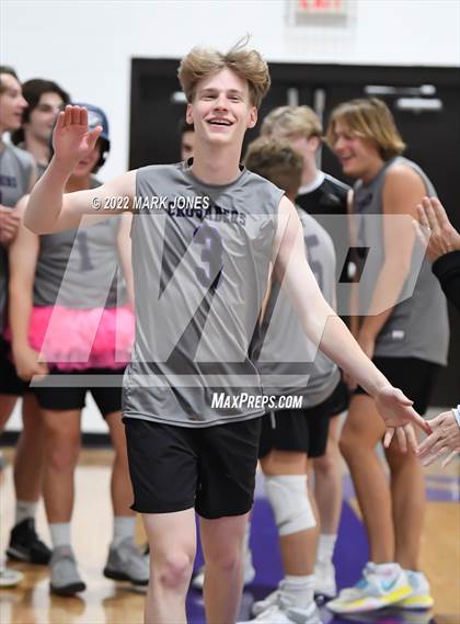Thumbnail 2 in Notre Dame Prep @ Northwest Christian (Senior Night) photogallery.