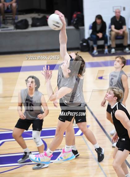 Thumbnail 1 in Notre Dame Prep @ Northwest Christian (Senior Night) photogallery.