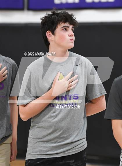 Thumbnail 2 in Notre Dame Prep @ Northwest Christian (Senior Night) photogallery.