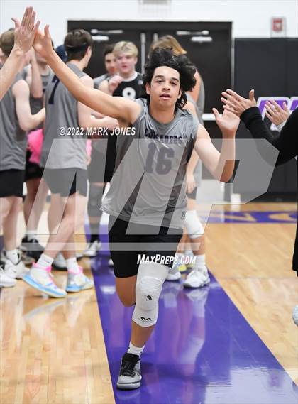 Thumbnail 1 in Notre Dame Prep @ Northwest Christian (Senior Night) photogallery.