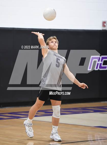 Thumbnail 1 in Notre Dame Prep @ Northwest Christian (Senior Night) photogallery.