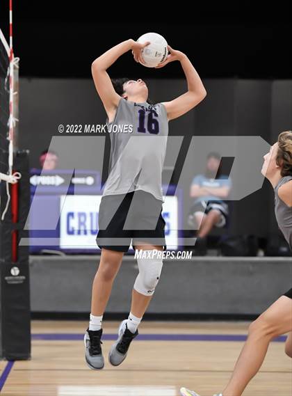 Thumbnail 2 in Notre Dame Prep @ Northwest Christian (Senior Night) photogallery.