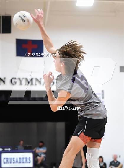 Thumbnail 3 in Notre Dame Prep @ Northwest Christian (Senior Night) photogallery.