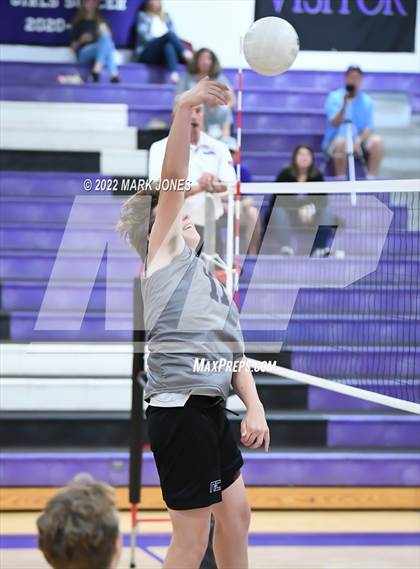 Thumbnail 1 in Notre Dame Prep @ Northwest Christian (Senior Night) photogallery.