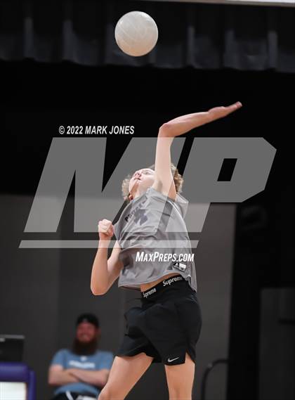 Thumbnail 1 in Notre Dame Prep @ Northwest Christian (Senior Night) photogallery.