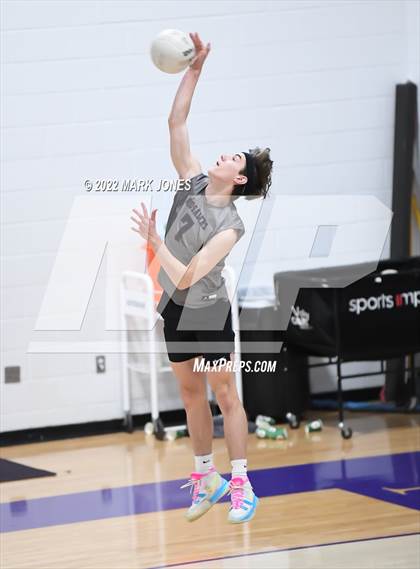 Thumbnail 1 in Notre Dame Prep @ Northwest Christian (Senior Night) photogallery.