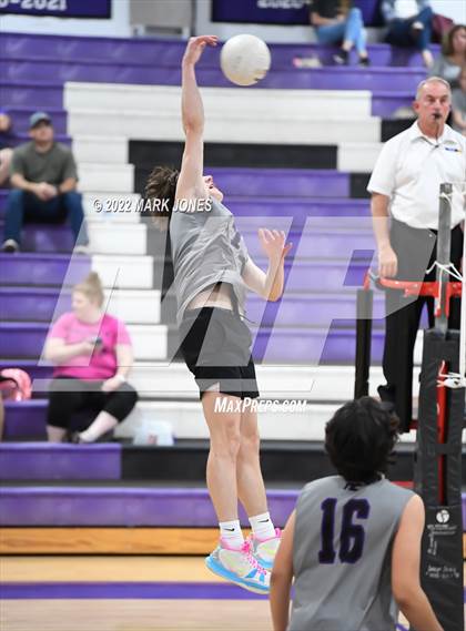 Thumbnail 1 in Notre Dame Prep @ Northwest Christian (Senior Night) photogallery.