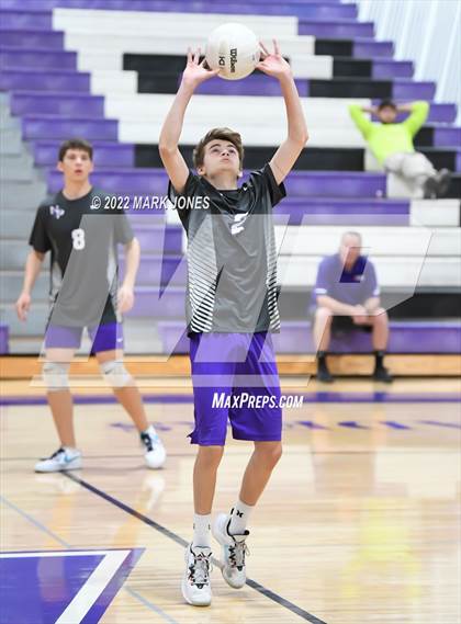 Thumbnail 2 in Notre Dame Prep @ Northwest Christian (Senior Night) photogallery.