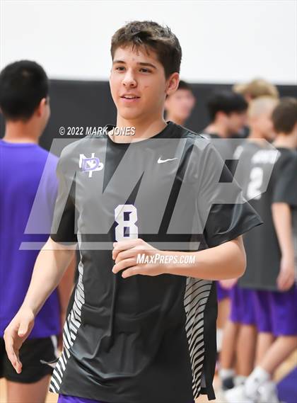 Thumbnail 1 in Notre Dame Prep @ Northwest Christian (Senior Night) photogallery.