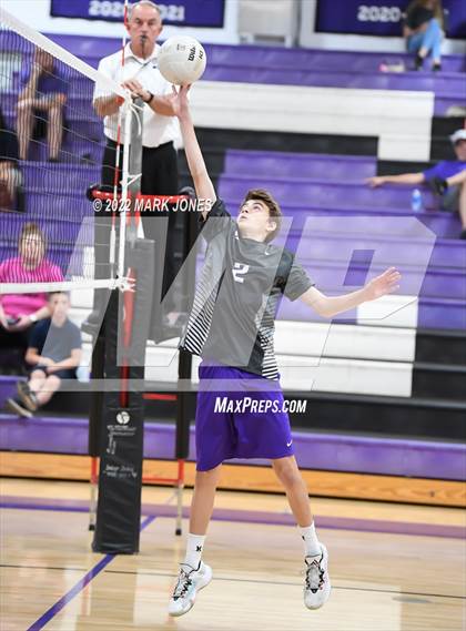 Thumbnail 1 in Notre Dame Prep @ Northwest Christian (Senior Night) photogallery.
