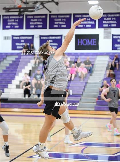 Thumbnail 2 in Notre Dame Prep @ Northwest Christian (Senior Night) photogallery.