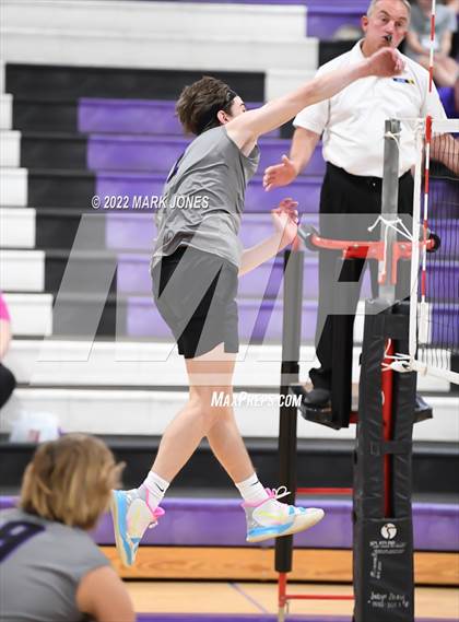 Thumbnail 3 in Notre Dame Prep @ Northwest Christian (Senior Night) photogallery.